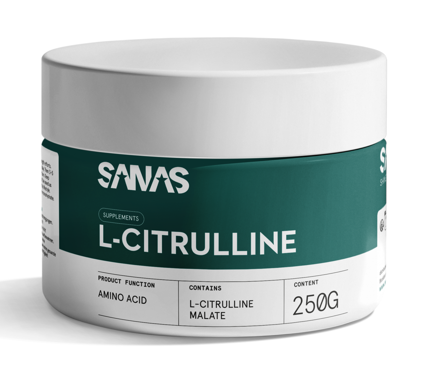 L-Citrulline Pure 500g Buxtrade - Acide Aminé Sans Malate, Neuf