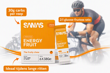 Energy Fruits als natuurlijke koolhydraatbron tijdens het sporten