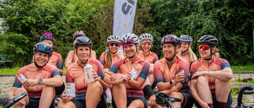 The Female Cycling Tribe Sanas met sportvoeding voor fietsers