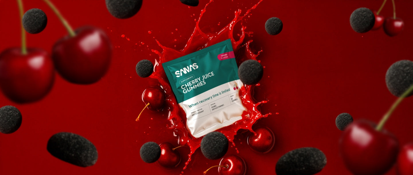 Sanas lanceert Cherry Juice Gummies