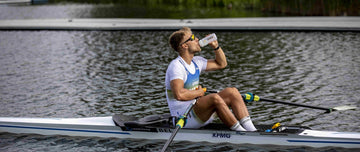 Ward Lemmelijn, zesvoudig wereldkampioen indoorroeien en Sanas ambassadeur