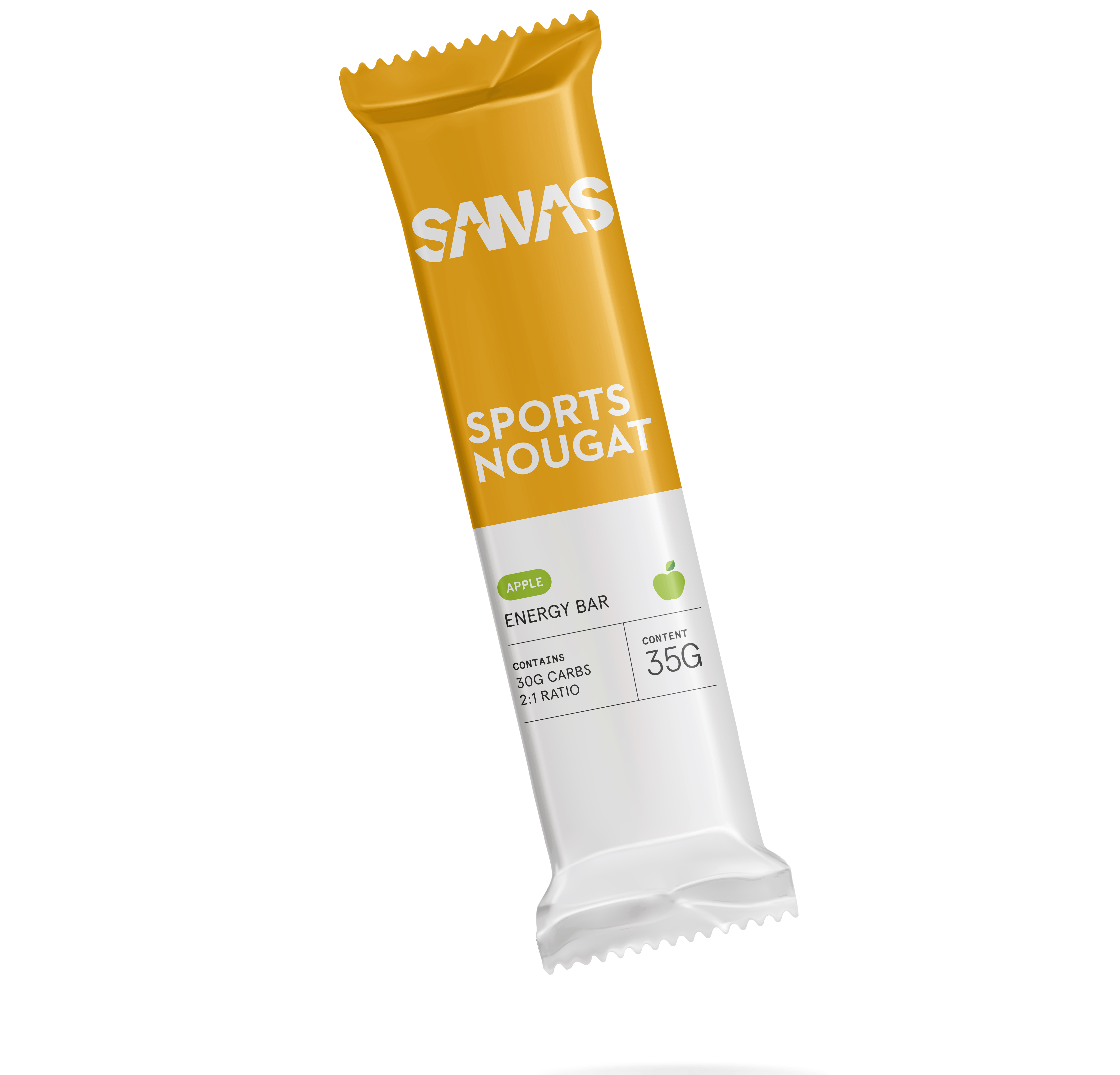 Sanas Sports Nougatreep voor een langdurige inspanning
