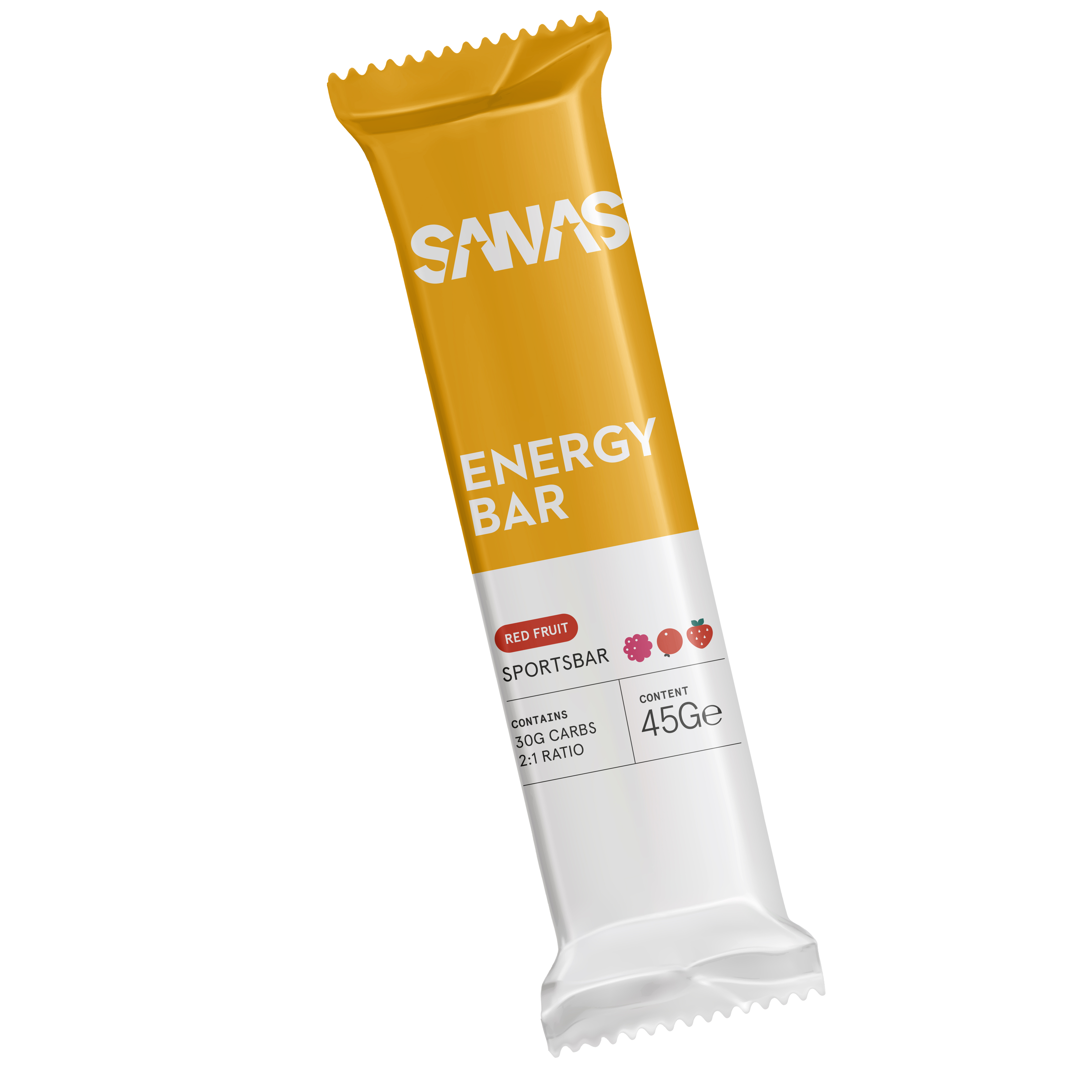Sanas Energy Bar als snack tijdens een wedstrijd