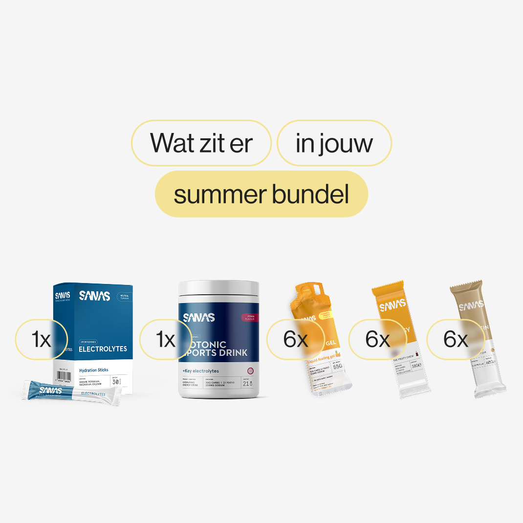 Complete sportvoedingsbundel voor hydratatie, energie en herstel