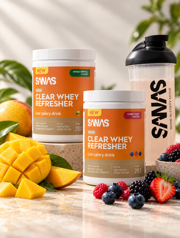 Clear whey met 20 g proteïnen en wei-isolaat