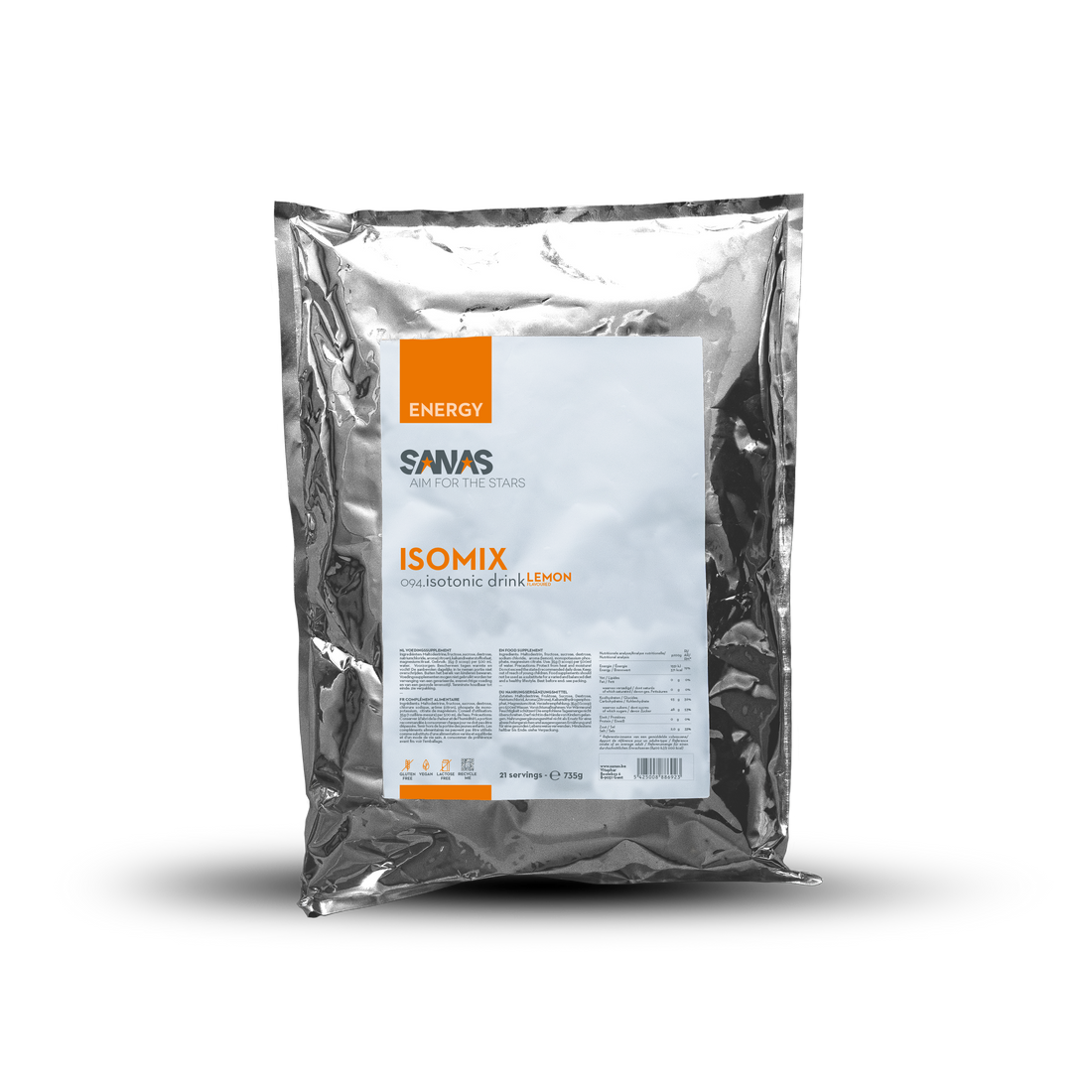 Boisson isotonique pour sportifs (Isomix)