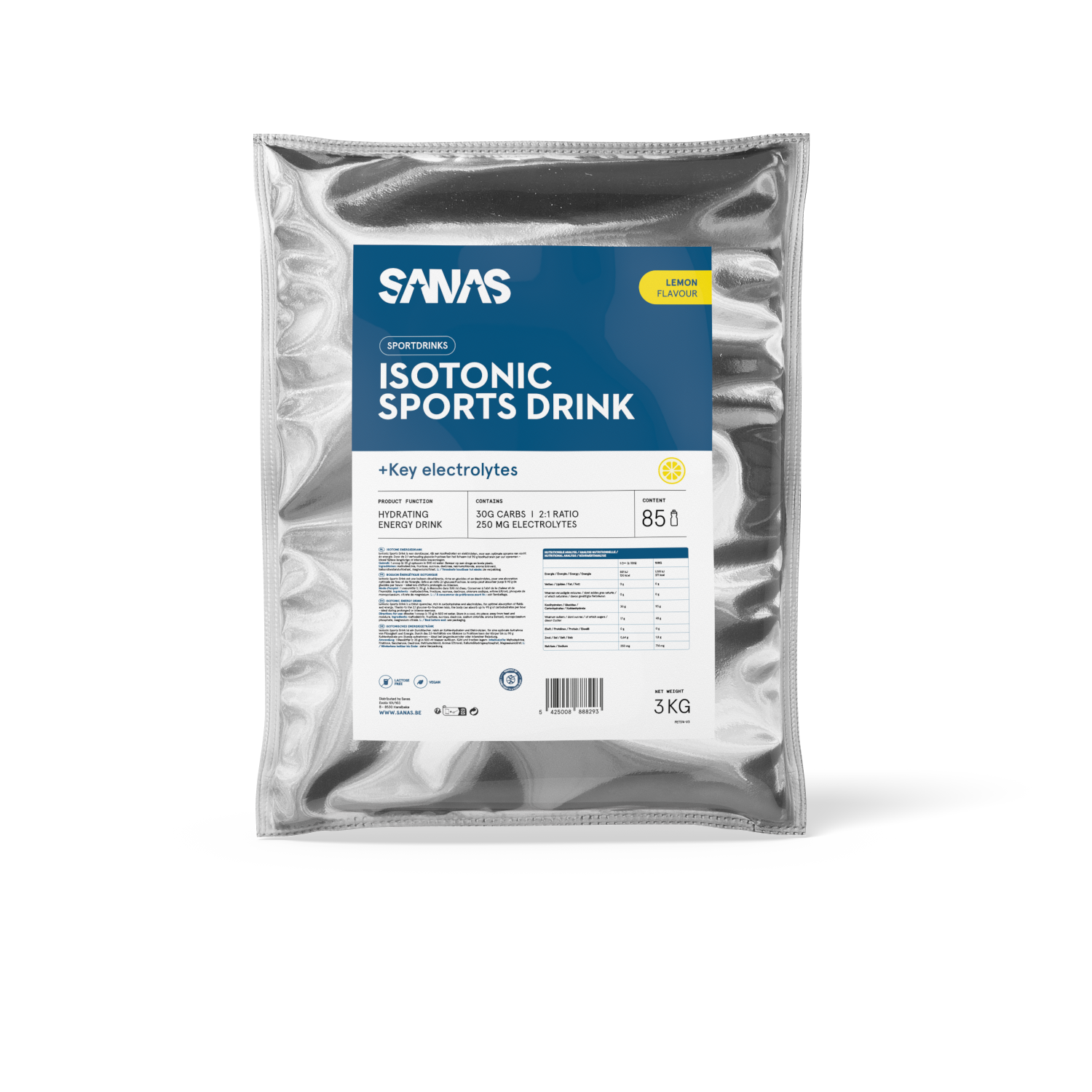 Boisson isotonique pour sportifs (Isomix)