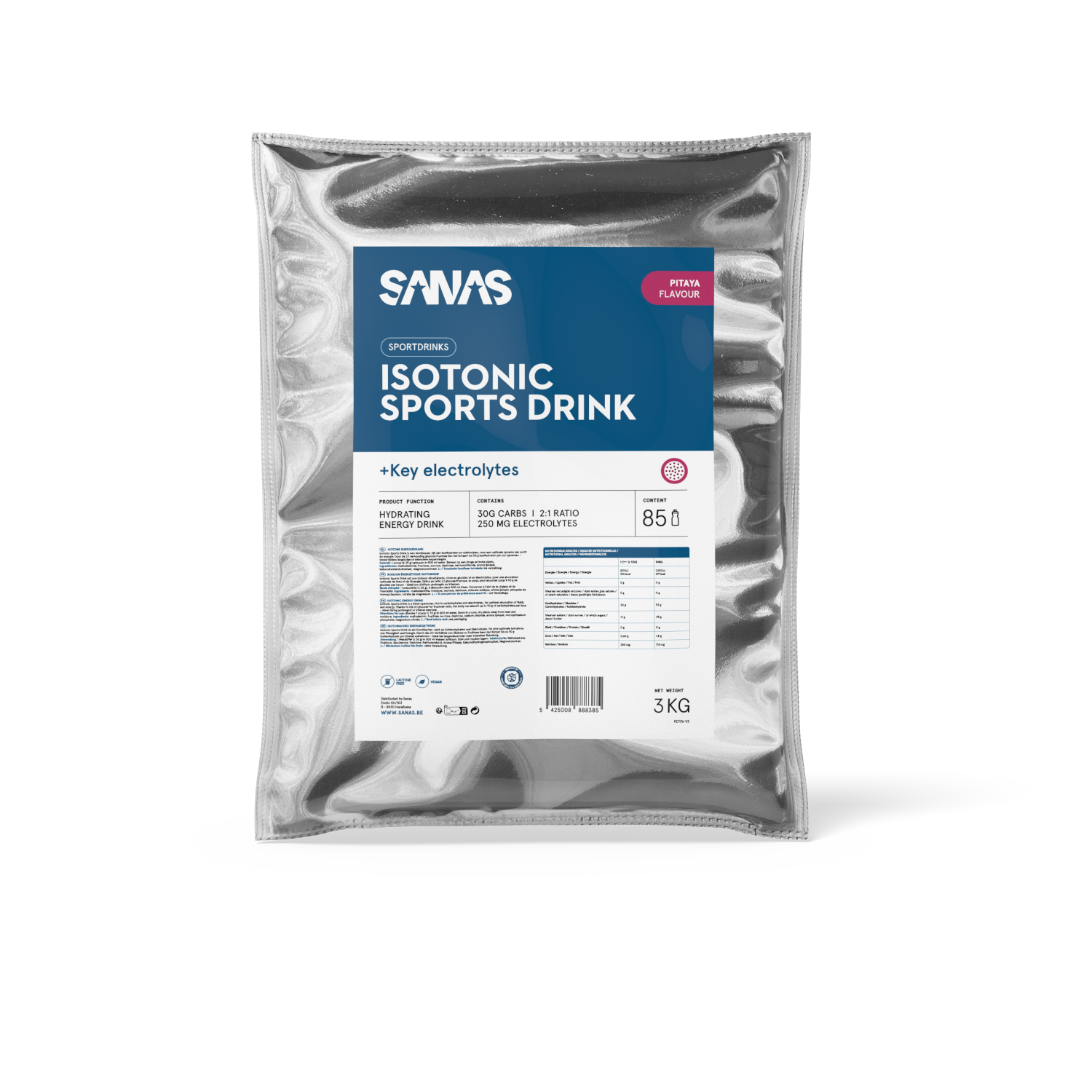 Boisson isotonique pour sportifs (Isomix)