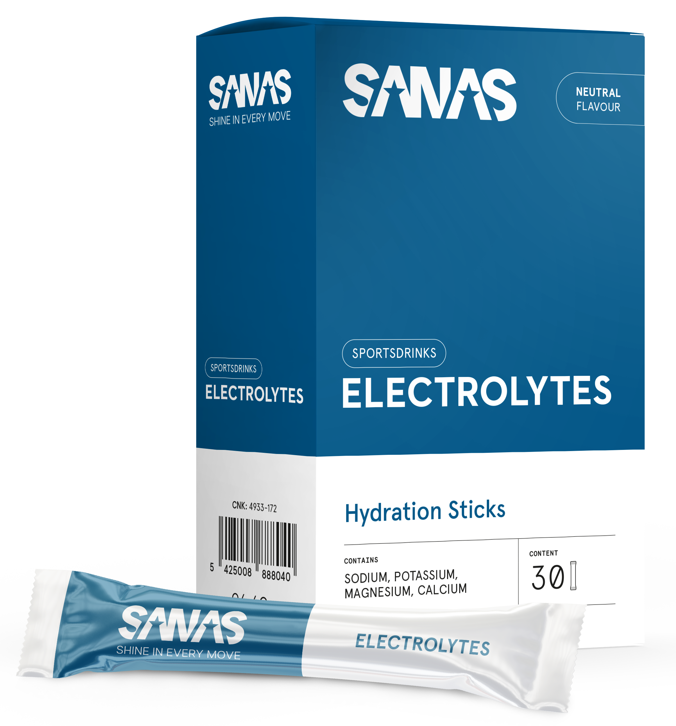 Electrolytes sticks neutraal