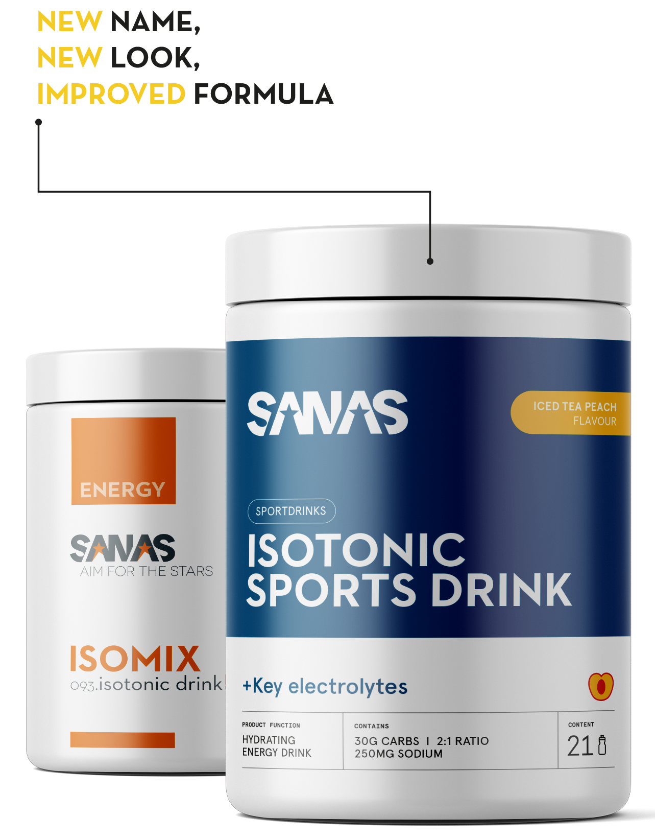 Boisson isotonique pour sportifs (Isomix)