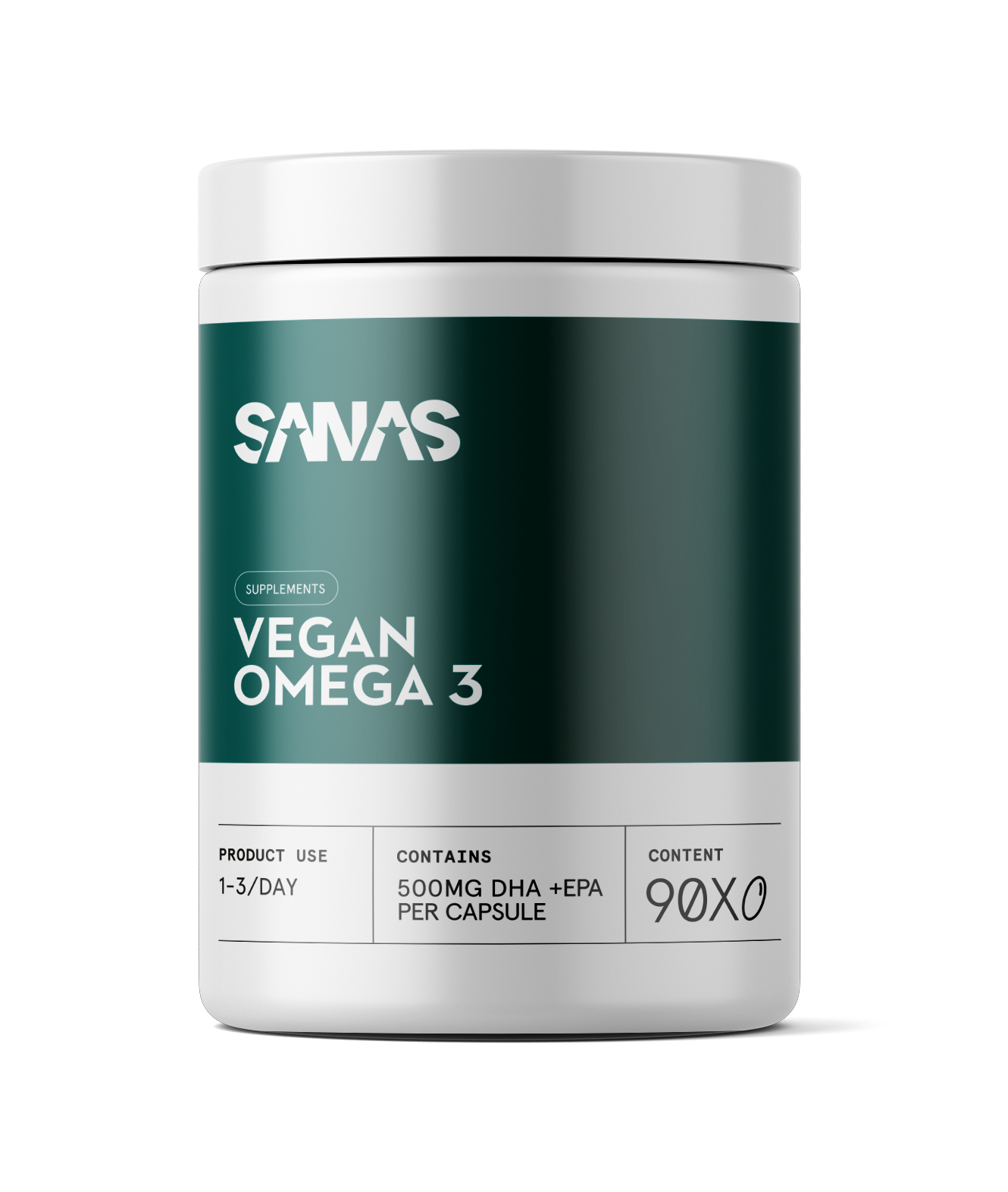 Vegan omega 3 softgels