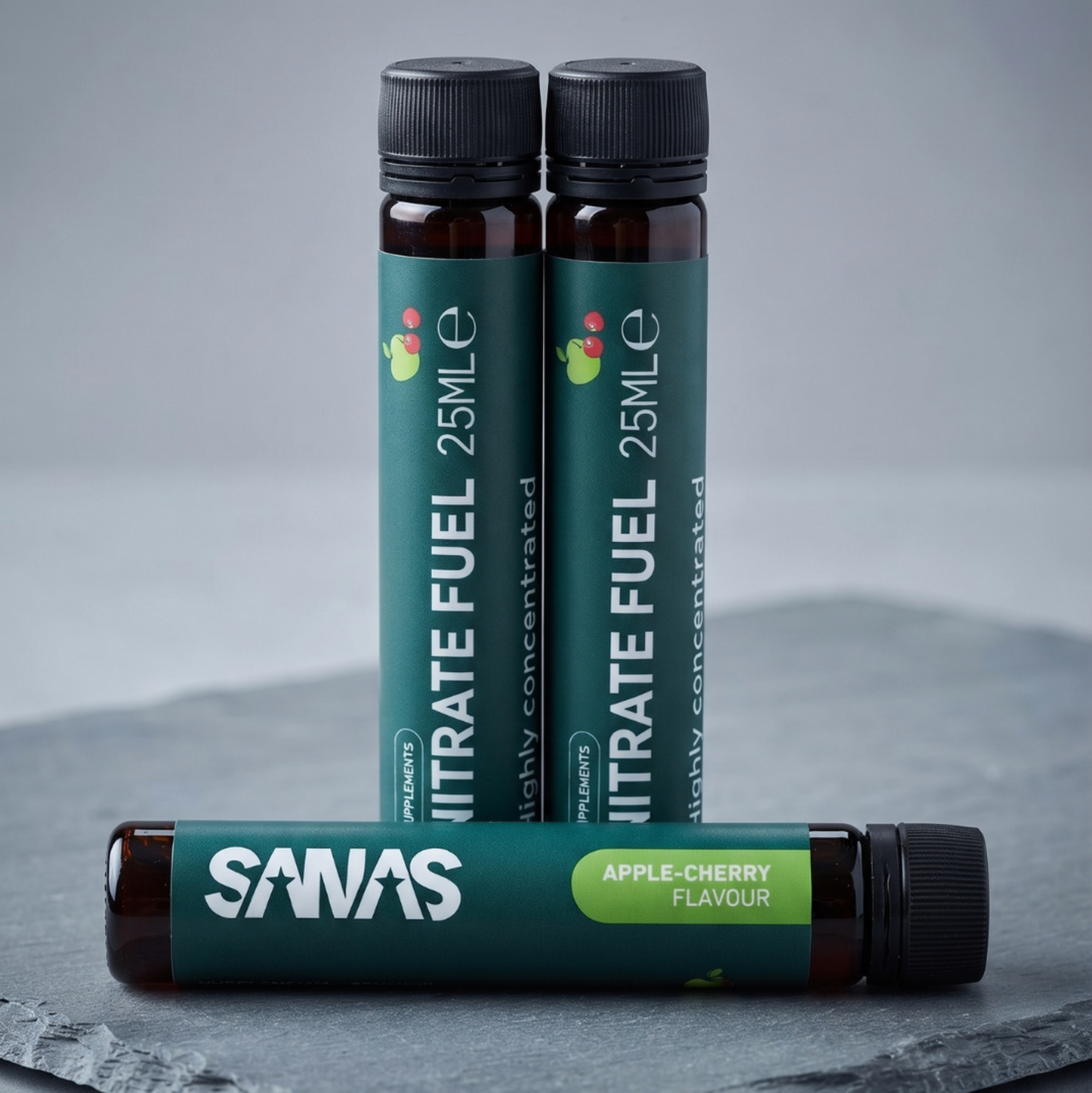 Sanas Nitrate Fuel met 600 mg nitraat uit rode biet en 80 mg vitamine C