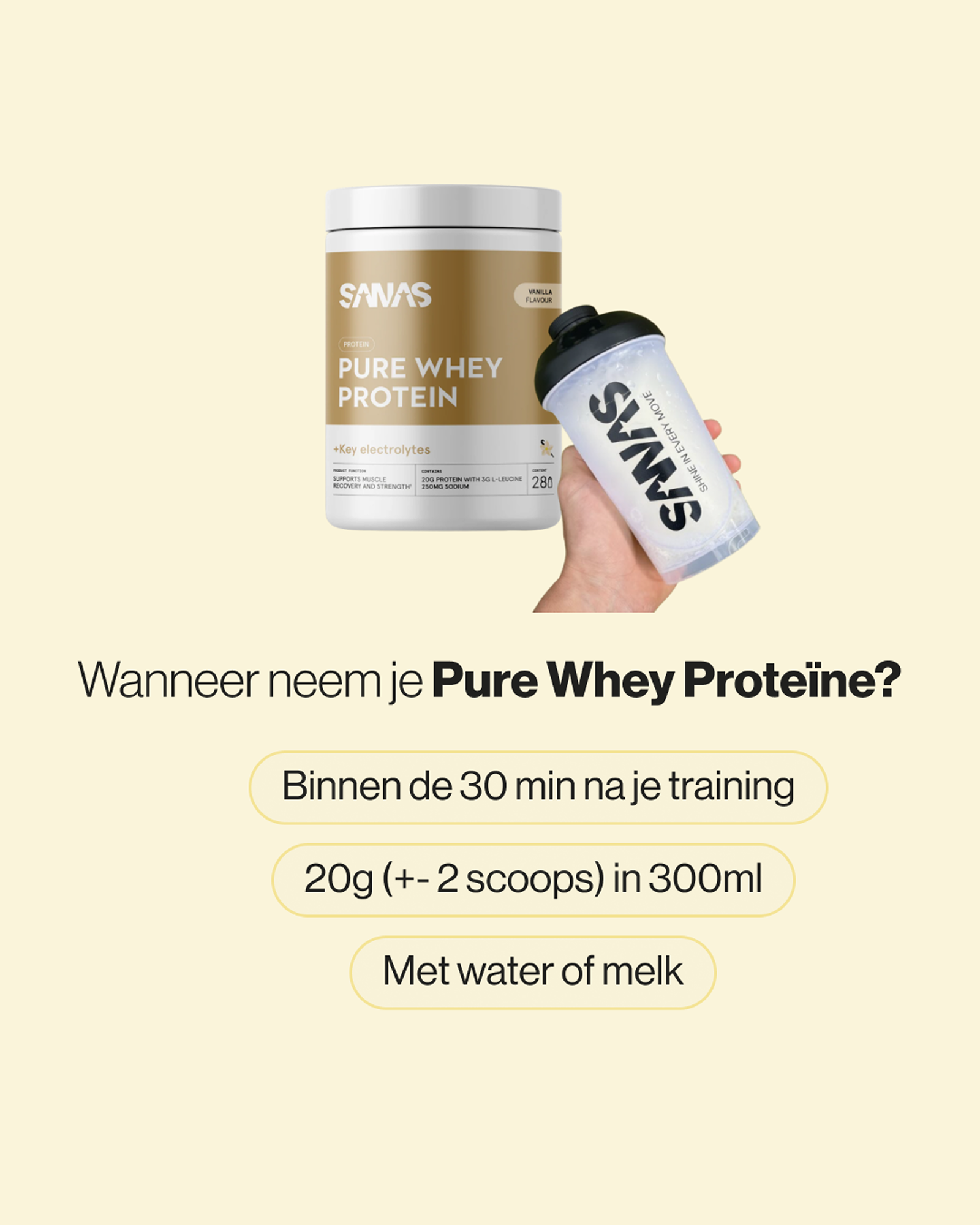 Pure Whey Protein (formerly: 100% Whey Protein)
