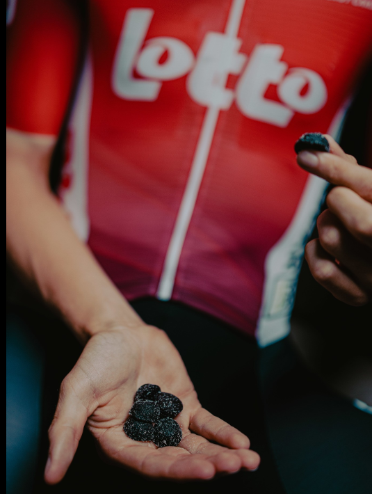 Bonbons gélifiés au jus de cerise