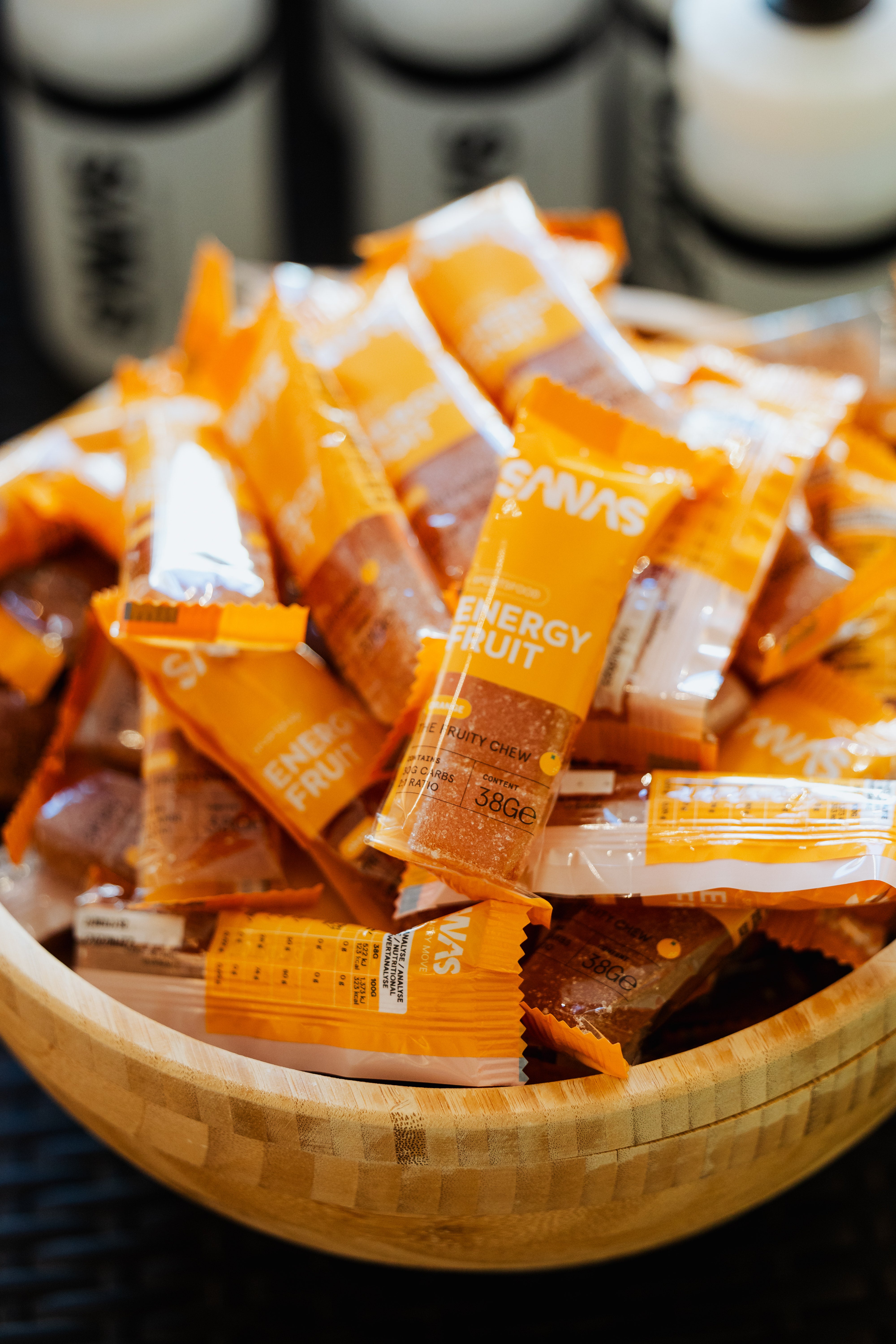 Energy fruit orange, ananas & cola/cafeïne (NIEUW)
