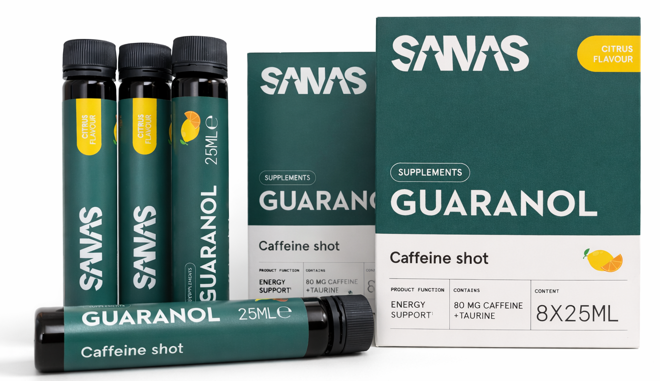 Guaranol - Cafeïne shot CITRUS (8x25 ml)