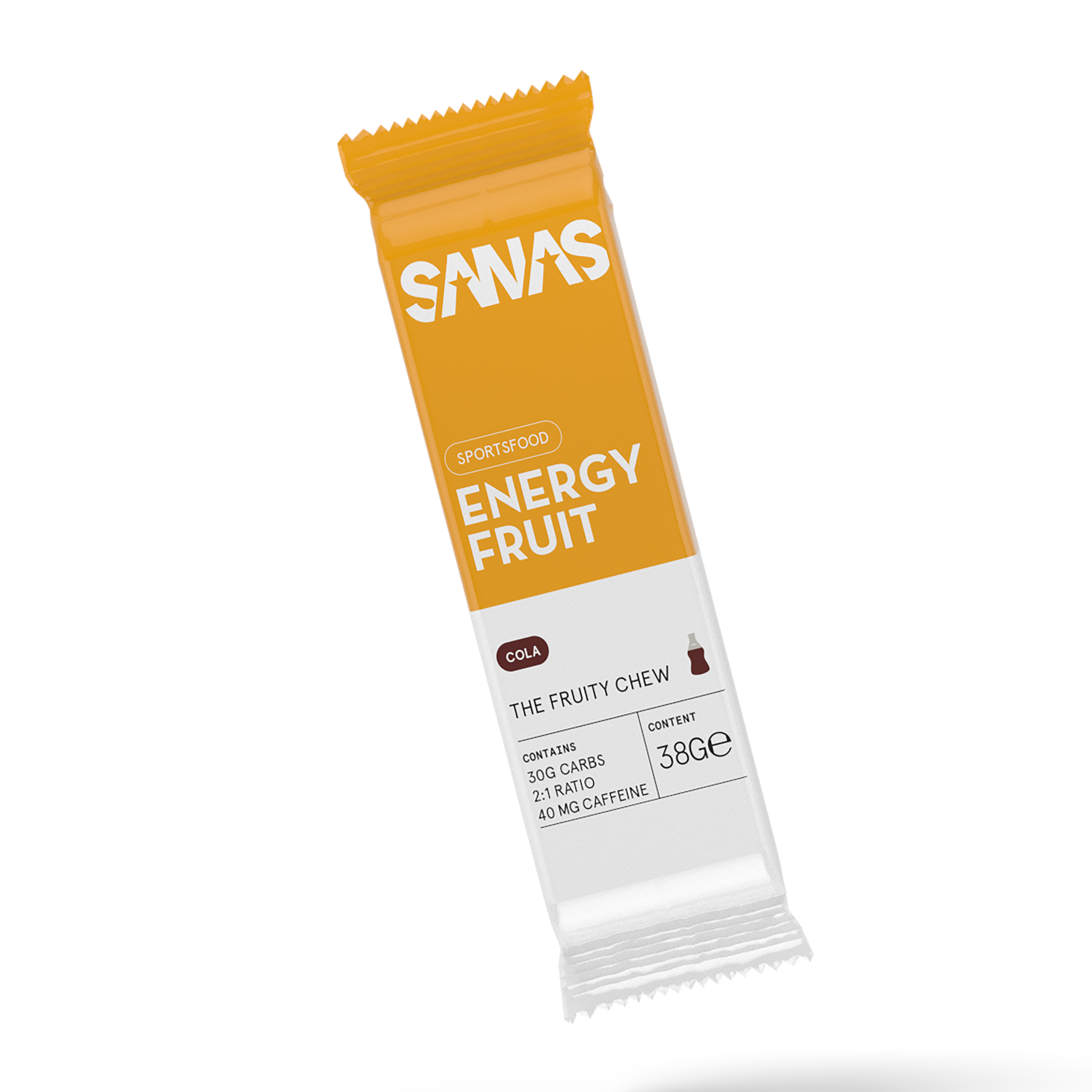 Sanas Energy Fruit tijdens een lange fietstocht