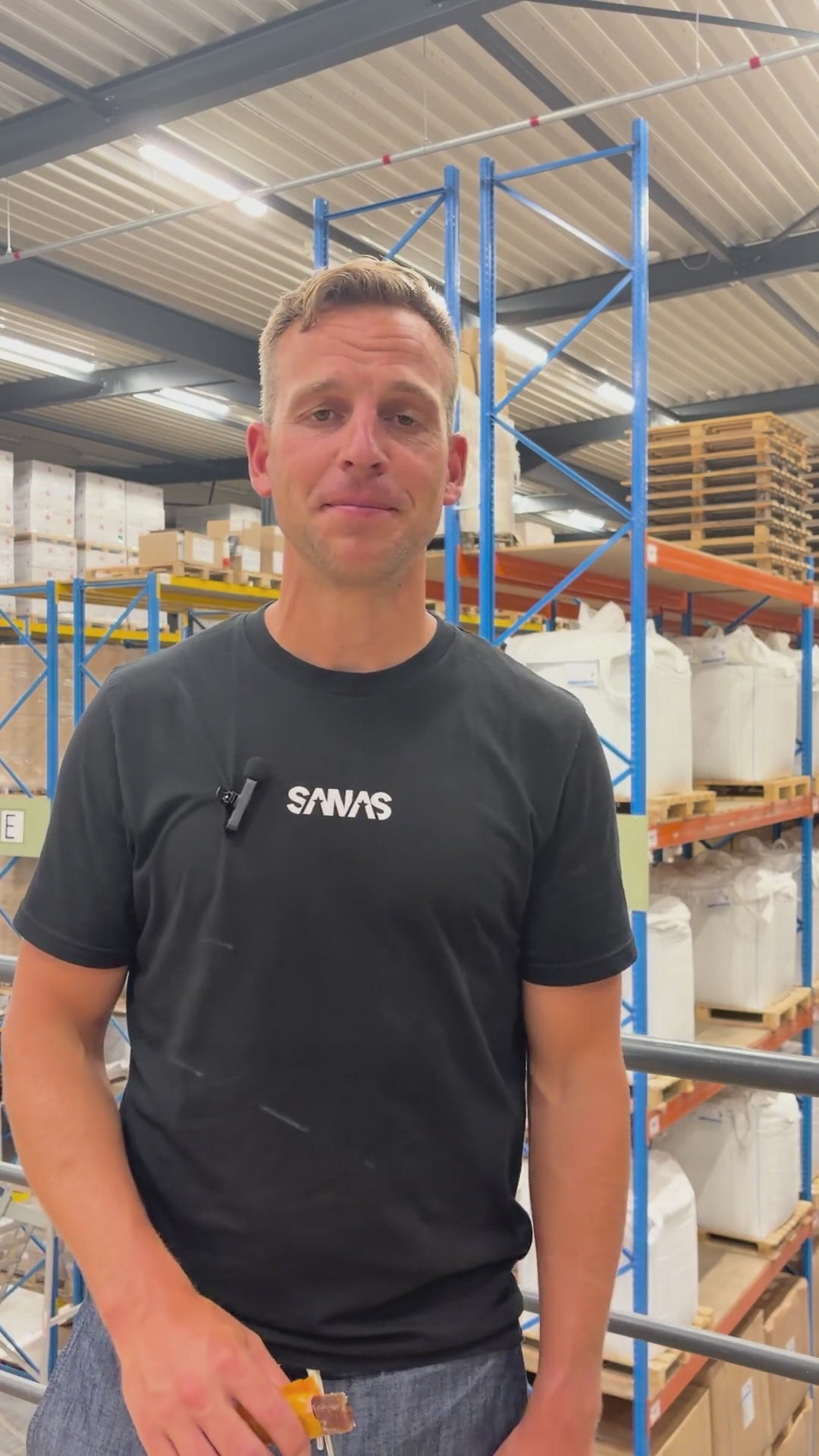 Nathen Verboomen trotse gebruiker van Sanas Energy fruit met of zonder cafeïne
