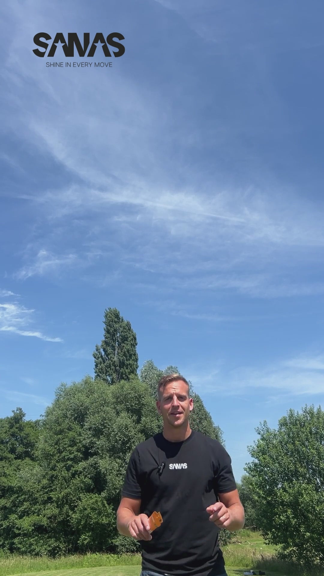 Nathan Verboomen trotse gebruiker van de Sanas energy gels met 30 g koolhydraten en natrium